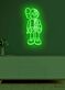 Abstrakte Figuren LED Neonschild moderne Wanddekoration