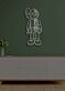 Abstrakte Figuren LED Neonschild moderne Wanddekoration