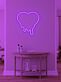 schmelzendes Herz LED-Neonschild Wohnzimmer Schlafzimmer