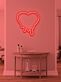 schmelzendes Herz LED-Neonschild Wohnzimmer Schlafzimmer