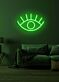 Auge Symbol LED-Neonschild für Wohnzimmer oder Schlafzimmer