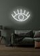 Auge Symbol LED-Neonschild für Wohnzimmer oder Schlafzimmer