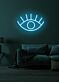 Auge Symbol LED-Neonschild für Wohnzimmer oder Schlafzimmer