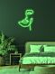 Abstraktes Gesicht LED-Neonschild Schlafzimmer Wohnzimmer