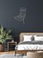 Abstraktes Gesicht LED-Neonschild Schlafzimmer Wohnzimmer