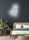 Abstraktes Gesicht LED-Neonschild Schlafzimmer Wohnzimmer