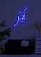 Gesichtskontur LED-Neonschild Wohnzimmer Studio
