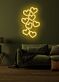 mehrere Herzen LED-Neonschild Wohnzimmer Schlafzimmer