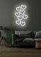 mehrere Herzen LED-Neonschild Wohnzimmer Schlafzimmer