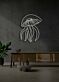 Qualle LED Neonschild moderne Wanddekoration