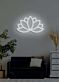 Lotusblume LED-Neonschild für Wohnzimmer und Yoga Studio