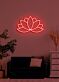 Lotusblume LED-Neonschild für Wohnzimmer und Yoga Studio