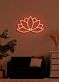 Lotusblume LED-Neonschild für Wohnzimmer und Yoga Studio