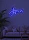 Hand mit Herzsymbol LED-Neonschild für Wohnzimmer Schlafzimmer