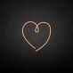 Romantisches Herz als LED-Neonschild