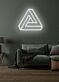 Penrose-Dreieck LED-Neonschild Wohnzimmer Büro