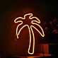 Palme LED-Neonschild Wohnzimmer Bar