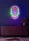 Zuckerschädel LED-Neonschild Wohnzimmer Bar