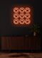 Smiley Gesicht LED-Neonschild Wohnzimmer Büro