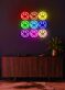 Smiley Gesicht LED-Neonschild Wohnzimmer Büro