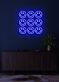 Smiley Gesicht LED-Neonschild Wohnzimmer Büro