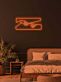 Zwei sich berührende Hände LED-Neonschild Schlafzimmer Wohnzimmer