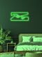 Zwei sich berührende Hände LED-Neonschild Schlafzimmer Wohnzimmer