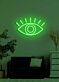 Auge mit Wimpern LED-Neonschild für Wohnzimmer Schlafzimmer