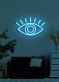 Auge mit Wimpern LED-Neonschild für Wohnzimmer Schlafzimmer