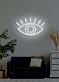 Auge mit Wimpern LED-Neonschild für Wohnzimmer Schlafzimmer