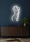 weiblicher Torso Umriss LED-Neonschild Wohnzimmer Studio