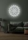 Yoga flower Serene Neon Bloom for Peaceful Spaces