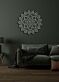 Yoga flower Serene Neon Bloom for Peaceful Spaces