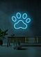 Paw Adorable Neon for Pet Lovers and Animal Enthusiasts