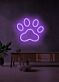 Paw Adorable Neon for Pet Lovers and Animal Enthusiasts