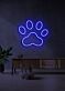 Paw Adorable Neon for Pet Lovers and Animal Enthusiasts