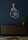 Boxing Gloves Neon Fighting Spirit Illuminated