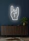 Rock n' roll Neon Tribute to the Spirit of Rock Music