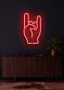 Rock n' roll Neon Tribute to the Spirit of Rock Music