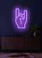 Rock n' roll Neon Tribute to the Spirit of Rock Music