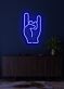 Rock n' roll Neon Tribute to the Spirit of Rock Music