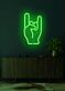 Rock n' roll Neon Tribute to the Spirit of Rock Music