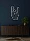 Rock n' roll Neon Tribute to the Spirit of Rock Music