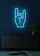 Rock n' roll Neon Tribute to the Spirit of Rock Music