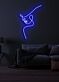 One Line Neon Skilt Minimalist Neon for Sleek and Modern Decor