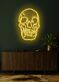 Totenkopf LED Neonschild moderne Wanddekoration