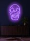 Totenkopf LED Neonschild moderne Wanddekoration