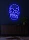 Totenkopf LED Neonschild moderne Wanddekoration