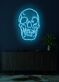 Totenkopf LED Neonschild moderne Wanddekoration