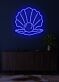The Pearl Neon Skilt Elegant Glow Symbolizing Rarity and Beauty